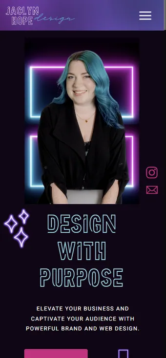 Homepage, mobile